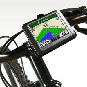 SOPORTE PARA GPS GARMIN NUVI y STREETPILOT DE MANUBRIO - Compesa